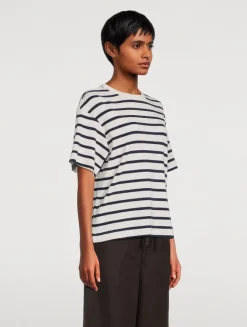 Goldie T-Shirt In Stripe Print