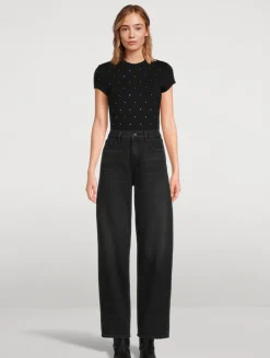 Good Barrel Bow-Leg Jeans