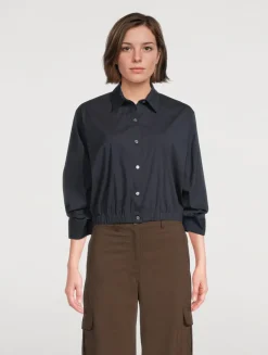 Good Cotton Cropped Shirt