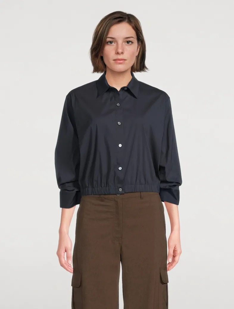Good Cotton Cropped Shirt