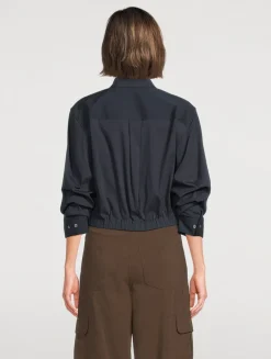 Good Cotton Cropped Shirt