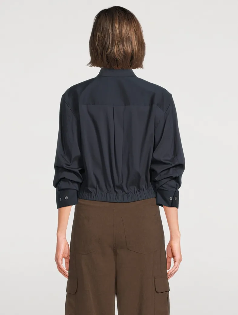 Good Cotton Cropped Shirt