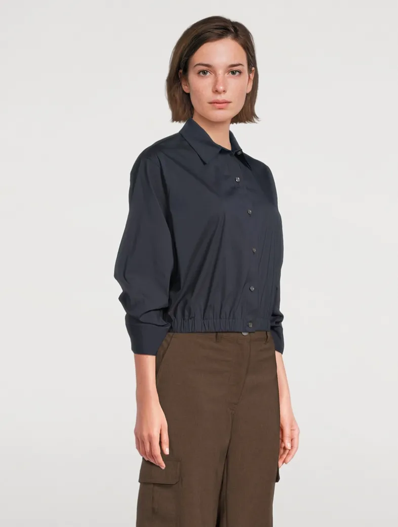 Good Cotton Cropped Shirt