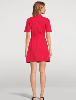 Good Linen Belted Shirt Dress