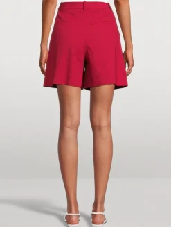 Good Linen Pleated Shorts