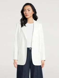 Good Linen Relaxed-Fit Blazer