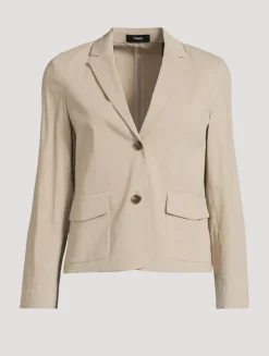 Good Linen Shrunken Blazer
