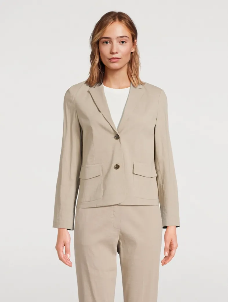 Good Linen Shrunken Blazer