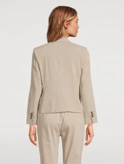 Good Linen Shrunken Blazer
