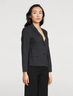 Good Linen Shrunken Blazer