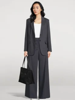 Good Linen Wide-Leg Trousers