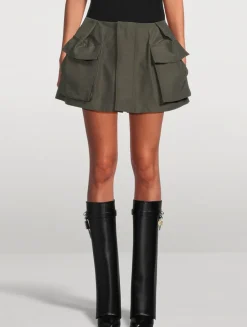 Grosgrain Cargo Skort