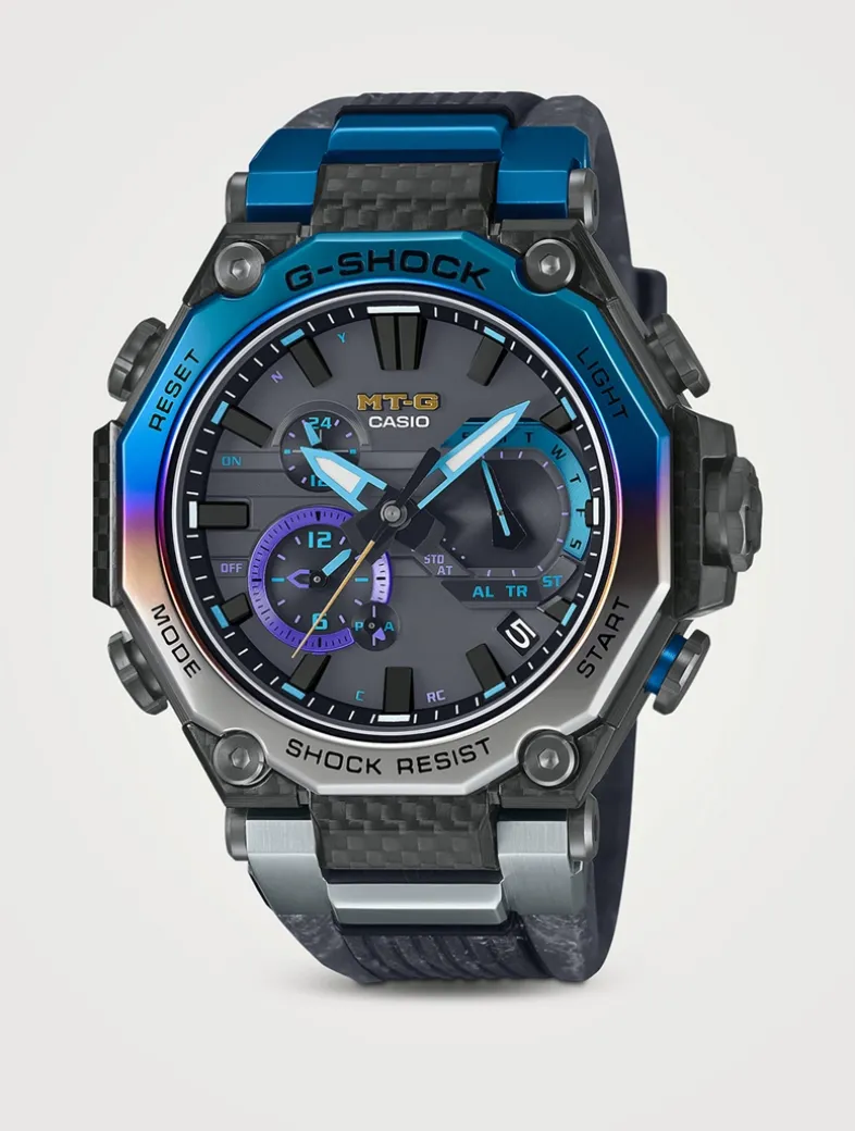 G-Shock MT-G B2000 Series Quartz Watch With Rubber Band