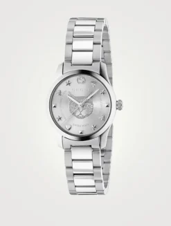 G-Timeless Stainless Steel Bracelet Watch