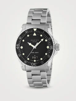 Gucci Dive Stainless Steel Bracelet Watch