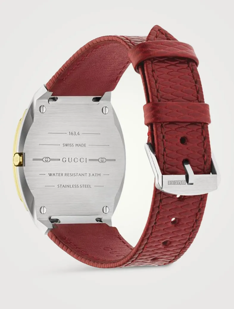 GUCCI 25H Watch, 34mm