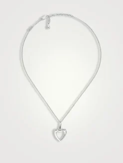 Gucci Heart Silver Necklace