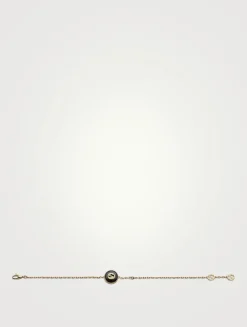 Gucci Interlocking 18K Diamond Bracelet
