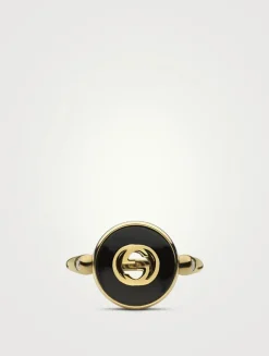 Gucci Interlocking 18K Ring