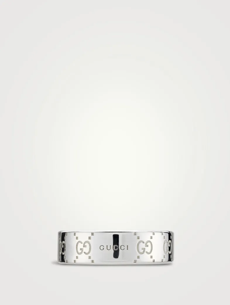 Gucci Signature Silver Ring