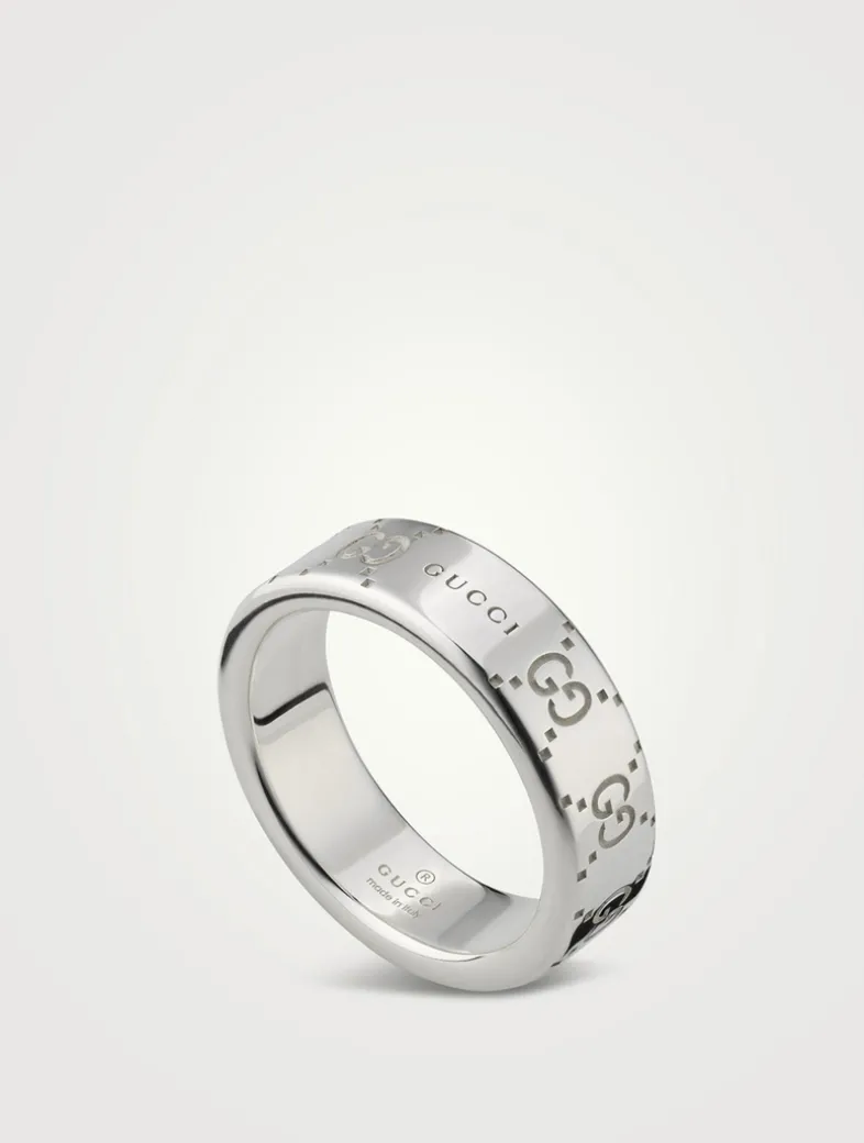 Gucci Signature Silver Ring