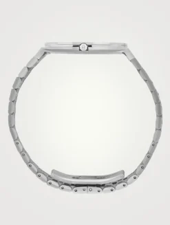 25H Stainless Steel Five-Links Bracelet Watch