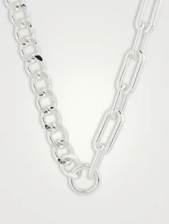 Half And Half Charm Necklace