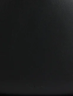 Half Moon Leather Shoulder Bag