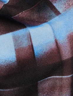 Harens Asymmetric Jersey Midi Skirt