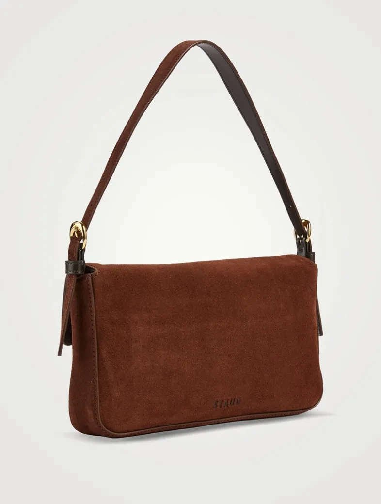 Harlow Suede Baguette