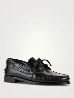 Harris Leather Boat Shoes