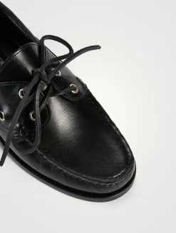 Harris Leather Boat Shoes