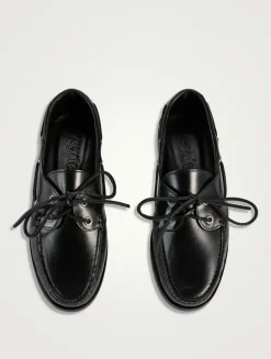 Harris Leather Boat Shoes