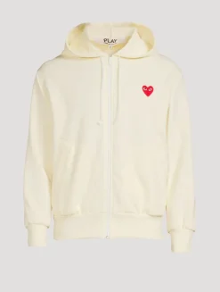 Heart Zip-Up Hoodie