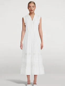 Helaine Cotton Midi Dress