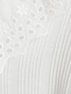 Henri Eyelet Voile Blouse