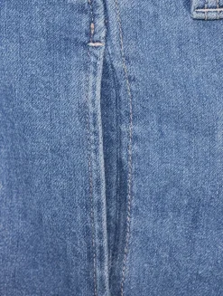 Hepburn Pleated Denim Shorts