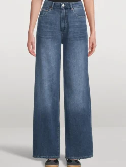 Hepburn Wide-Leg Jeans