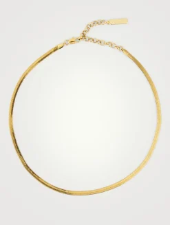 Herringbone Chain Necklace