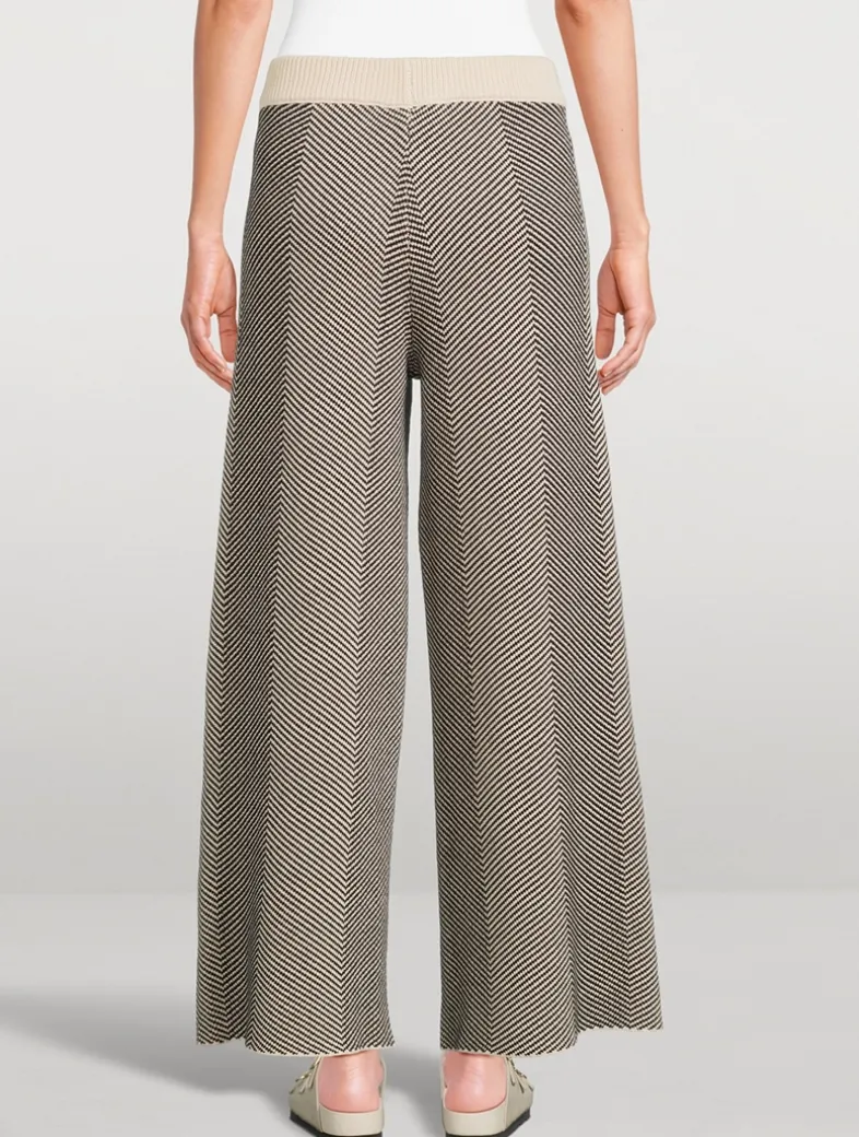 Herringbone Knit Pants