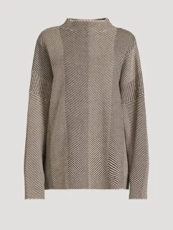 Herringbone Knit Sweater