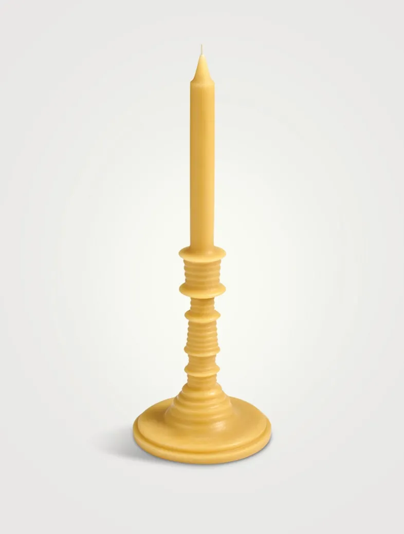 Honey Beeswax Candleholder