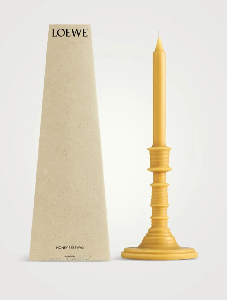 Honey Beeswax Candleholder