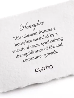 Honeybee 14K Gold Talisman Signet Ring