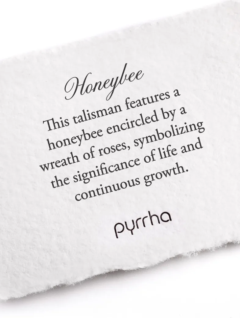 Honeybee 14K Gold Talisman Signet Ring