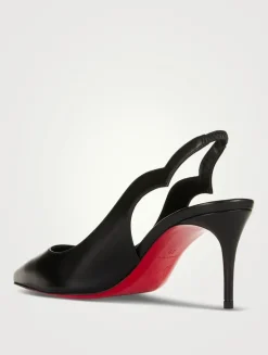 Hot Chick 70 Leather Slingback Pumps