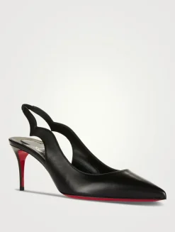 Hot Chick 70 Leather Slingback Pumps