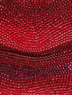 Hot Lips Crystal Clutch