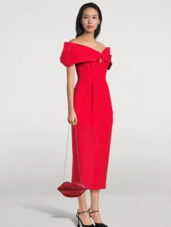 Hot Lips Crystal Clutch