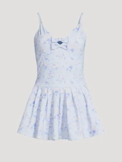 Hubert Mini Dress In Floral Print